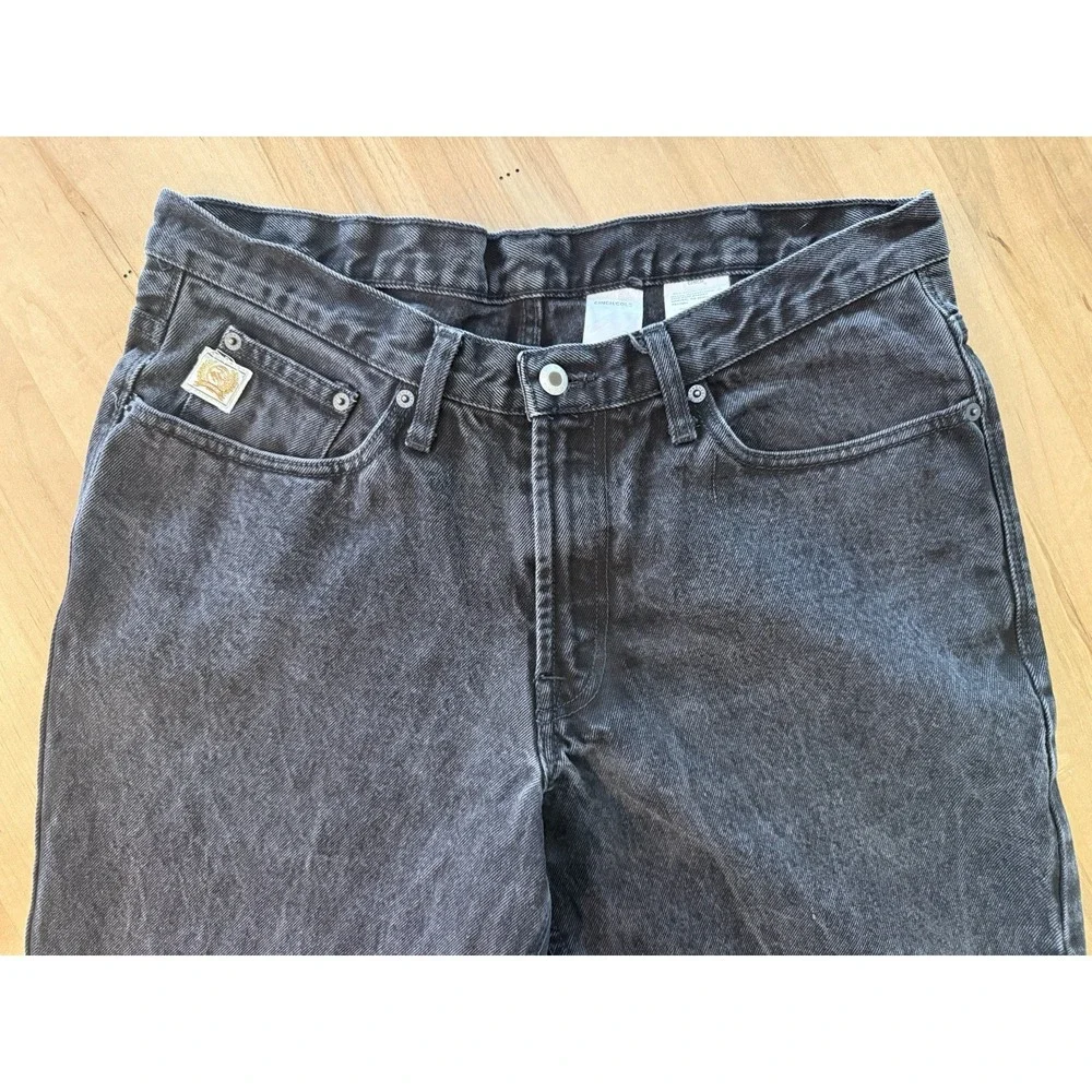 Cinch Cole Jeans Men's 34X34 Black Faded Western Outdoor Workwear Pants Logo